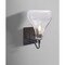 Besa Lighting Melo Wall, Clear Bubble, Black Finish, 1x7W LED Filament 1WG-MELOCL-EDIL-BK - alternate 1